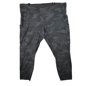 Lululemon Align High-Rise Tight 25 Camo‎ Deep Coal Size 20 Pockets